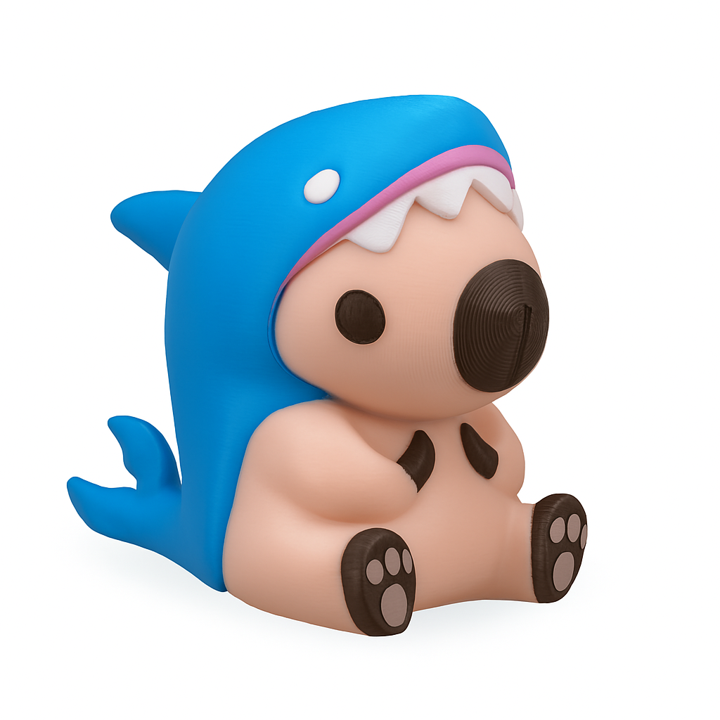 Figura Decorativa Infantil Capibara Gamer – Juguete Original para Niños – Ideal para Escritorio, Mesa o Estantería – Regalo Divertido