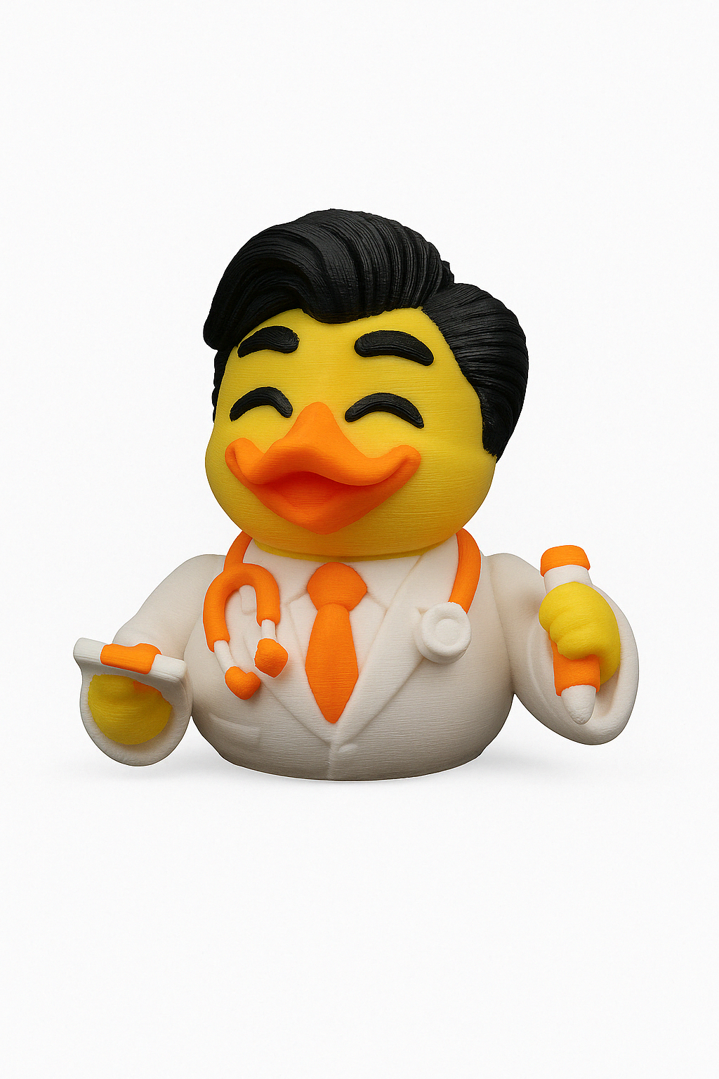 🐣 Mini Figura de Pato Profesional Pato con Profesión – Coleccionable Colorido y Original (Modelos Variados) 10 x 7 x 7 cm