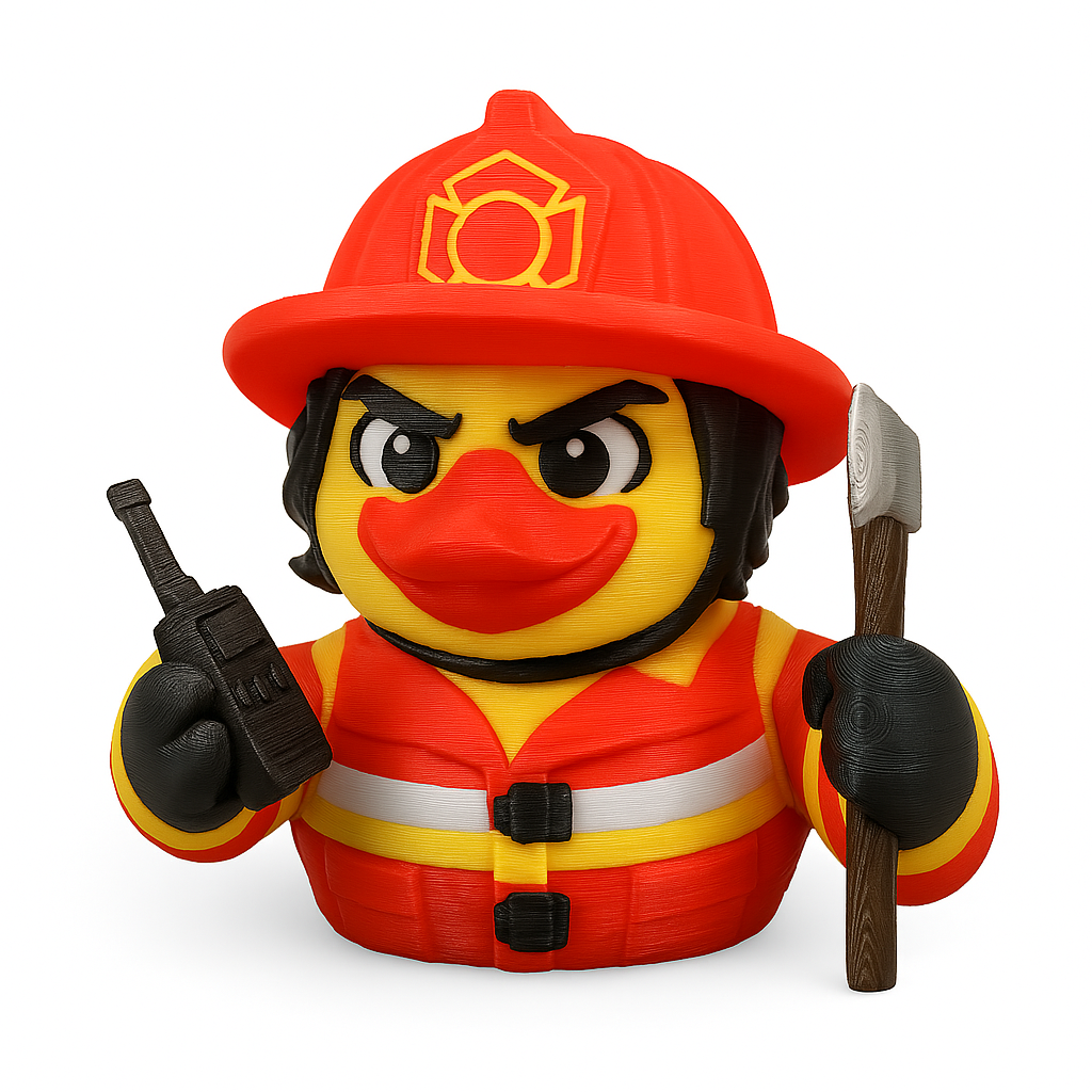 🐣 Mini Figura de Pato Profesional Pato con Profesión – Coleccionable Colorido y Original (Modelos Variados)  10 x 7 x 7 cm