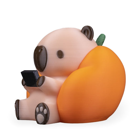 Figura Decorativa Infantil Capibara Gamer – Juguete Original para Niños – Ideal para Escritorio, Mesa o Estantería – Regalo Divertido