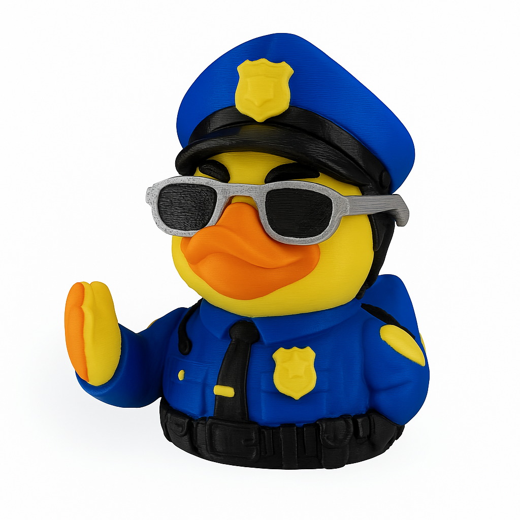 🐣 Mini Figura de Pato Profesional Pato con Profesión – Coleccionable Colorido y Original (Modelos Variados)  10 x 7 x 7 cm